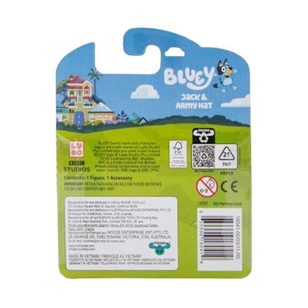 🔥Bluey & Friends Jack and Army Hat Story Starters Bluey Figures BNWT🔥 - Picture 4 of 4